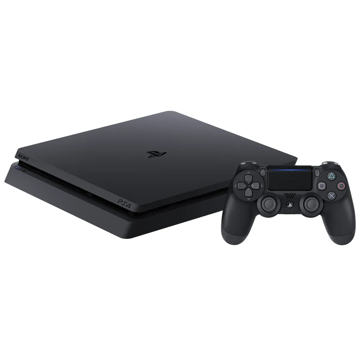 PlayStation 4 Slim 1TB — consola y control DualShock 4