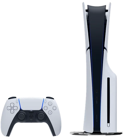 PlayStation 5 Slim 1TB con Lectora — consola y control DualSense