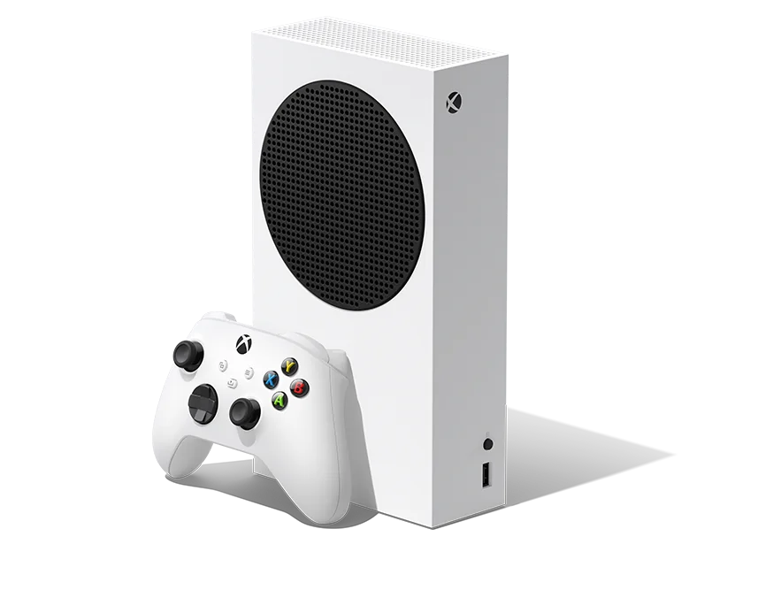 Xbox Series S 512GB Blanca — consola y control